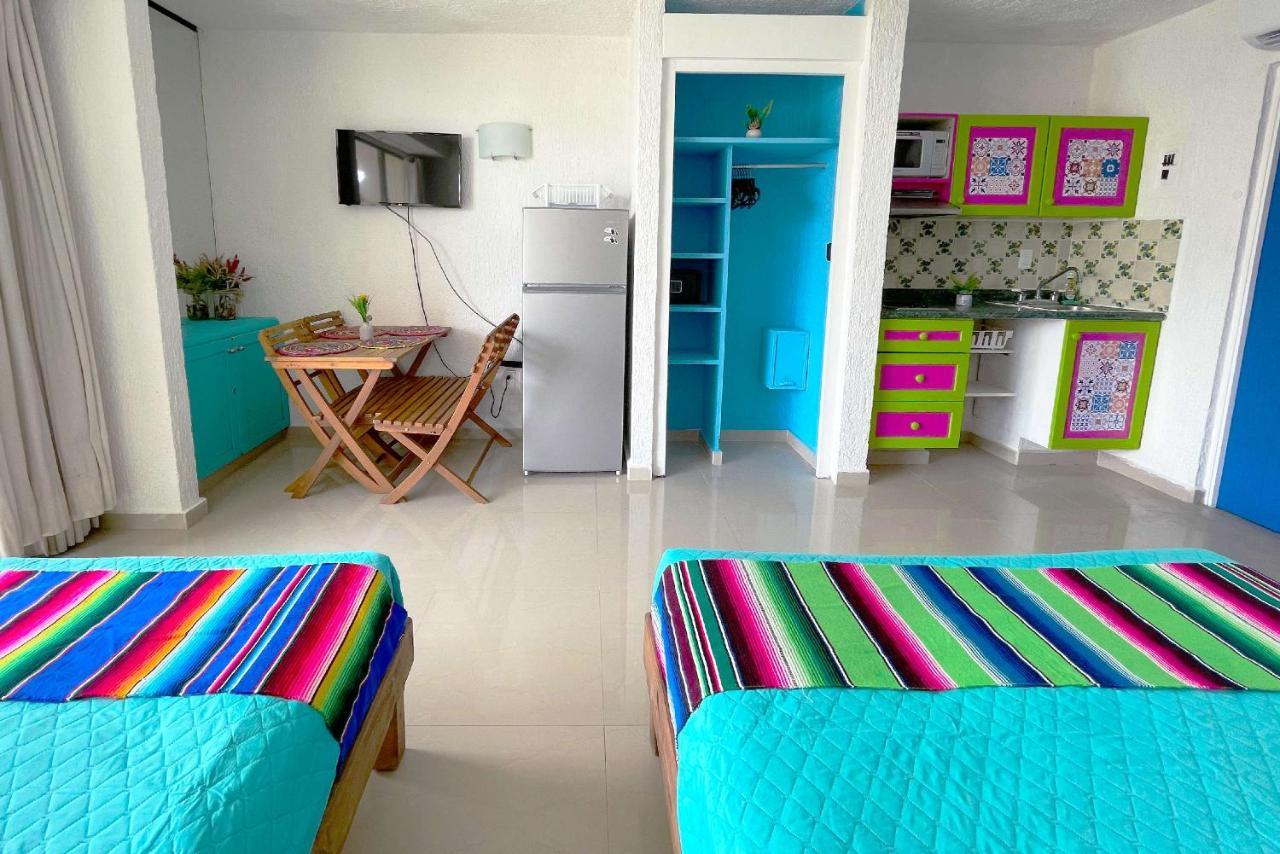 Renovated Studio In Cancun Beach At The Hotel Zone Экстерьер фото